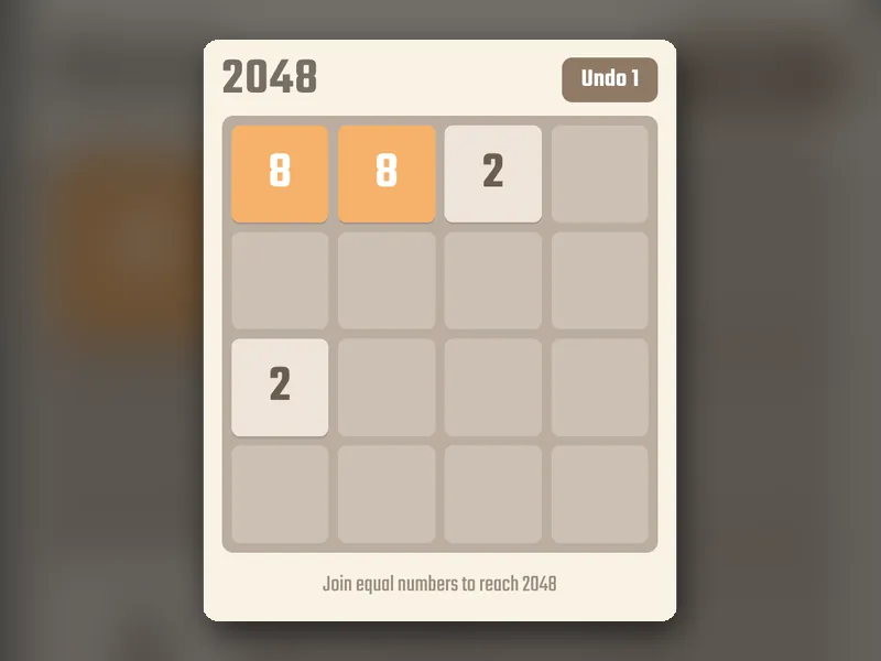 2048 game