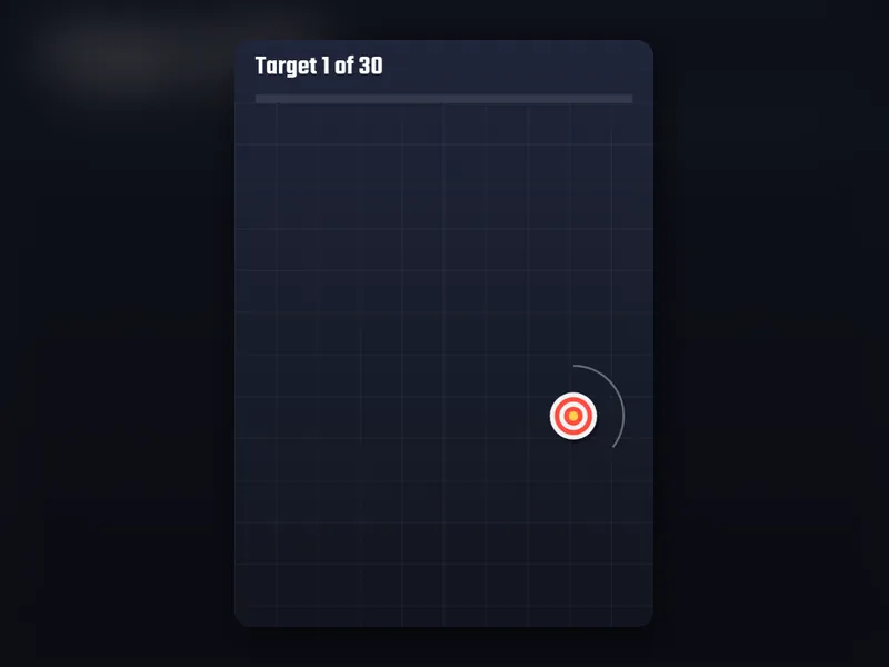 Aim Trainer game