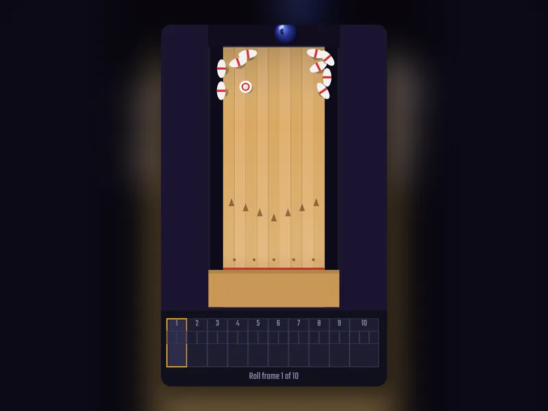 Bowling game