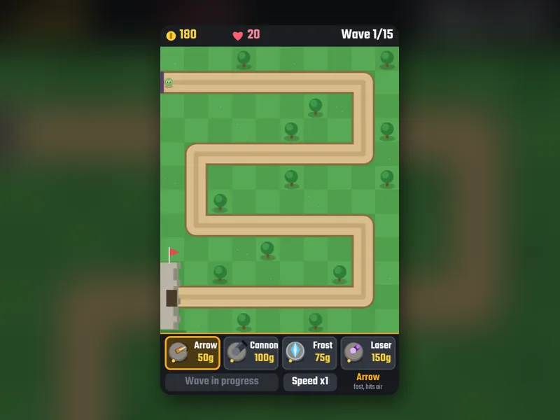 Castle Defense game