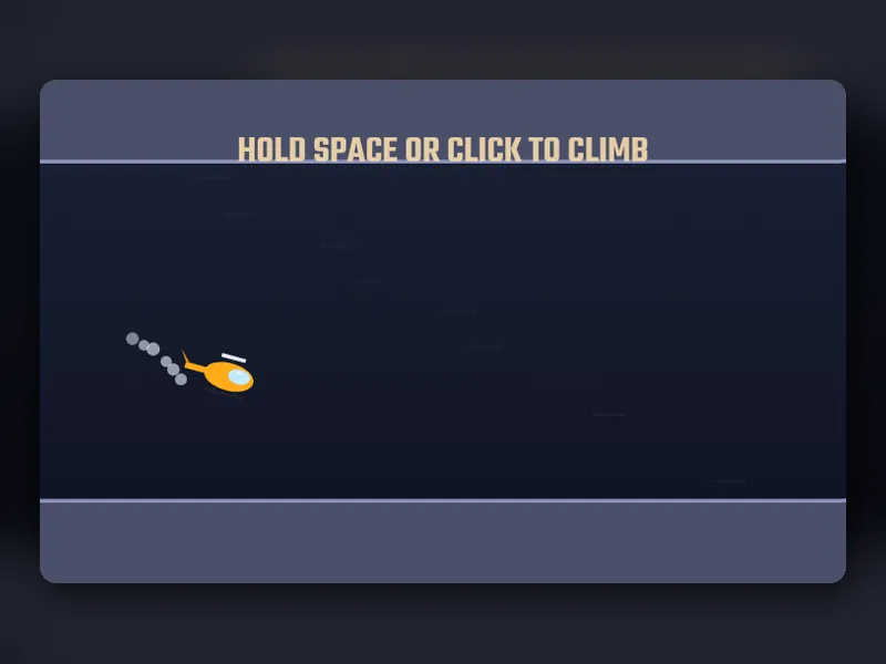 Cave Copter game