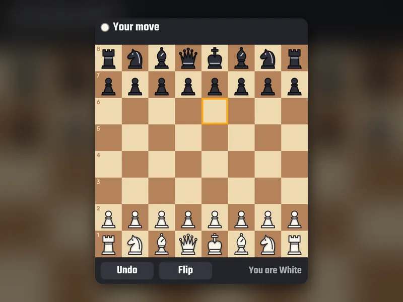 Chess game