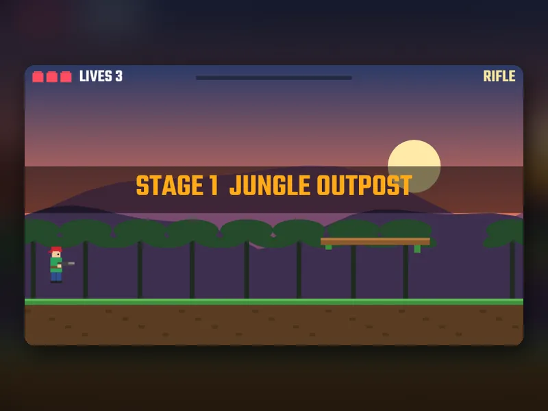 Commando Run game