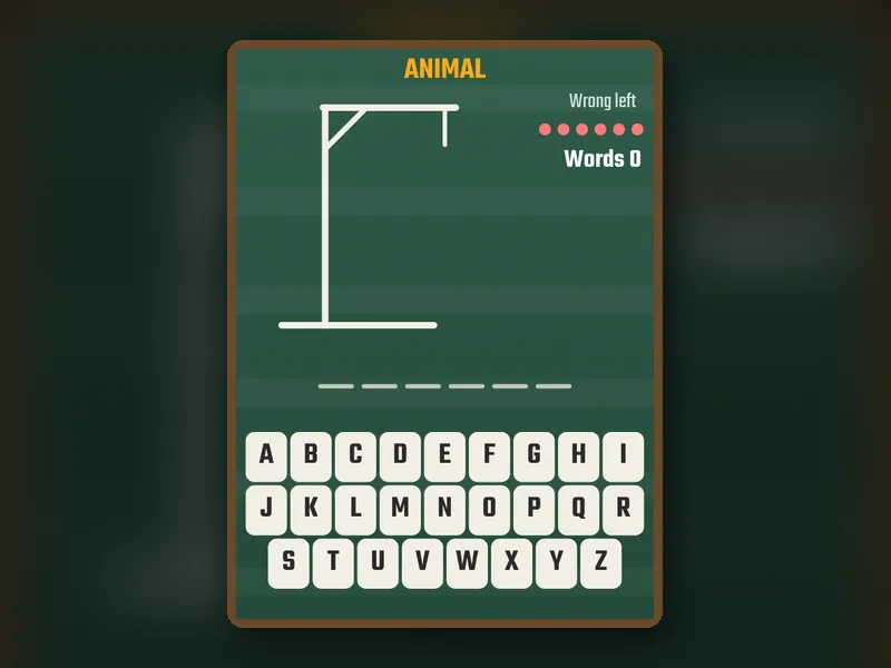 Hangman game