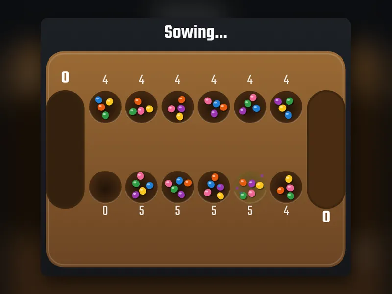 Mancala game