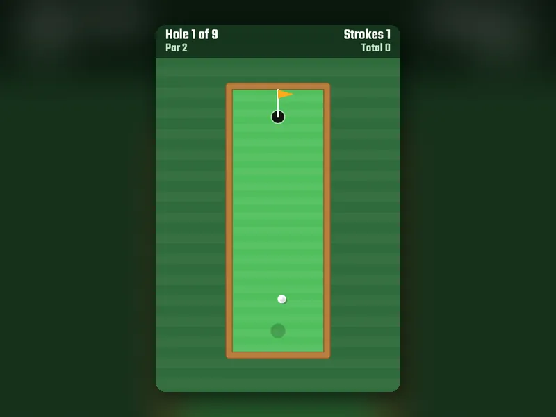 Mini Golf game