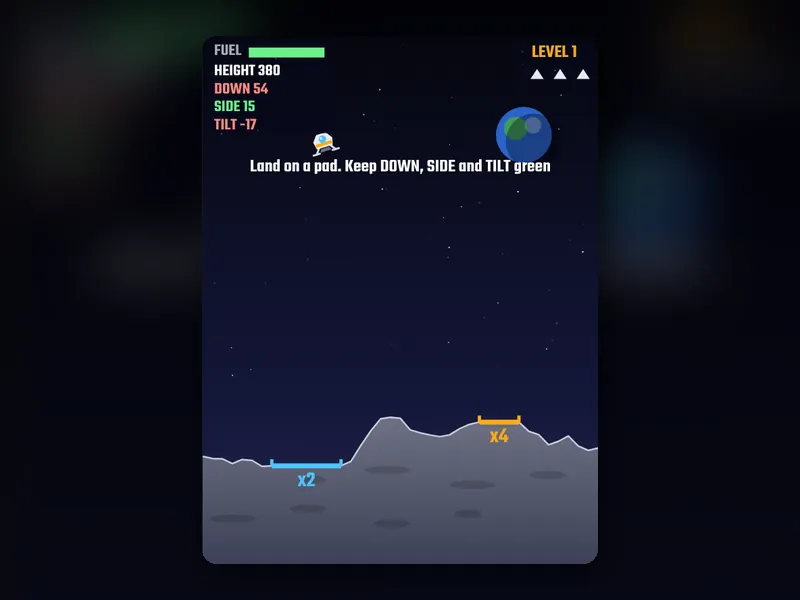 Moon Lander game