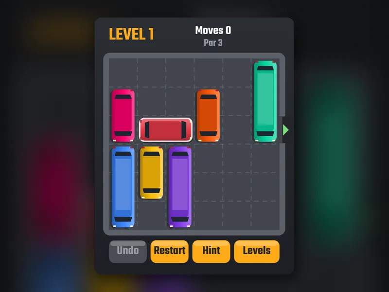 Parking Escape game