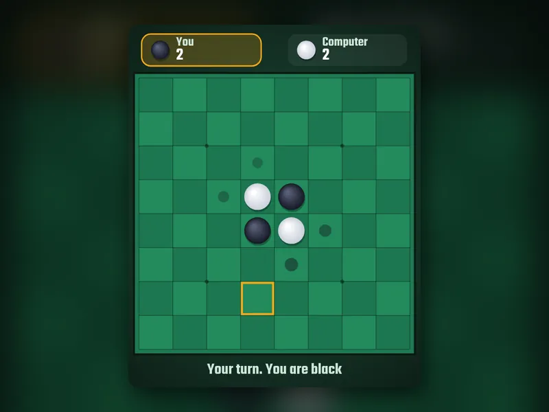 Reversi game
