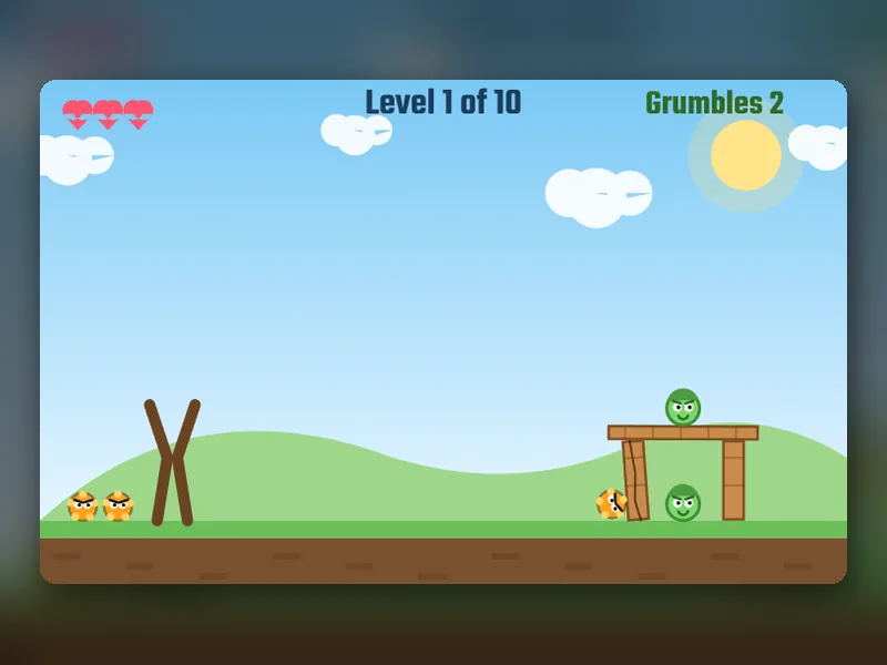 Slingshot Smash game