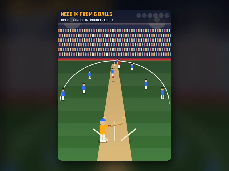 Super Over Cricket game