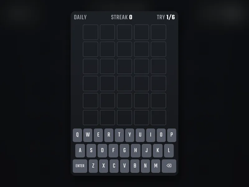 Word Guess game