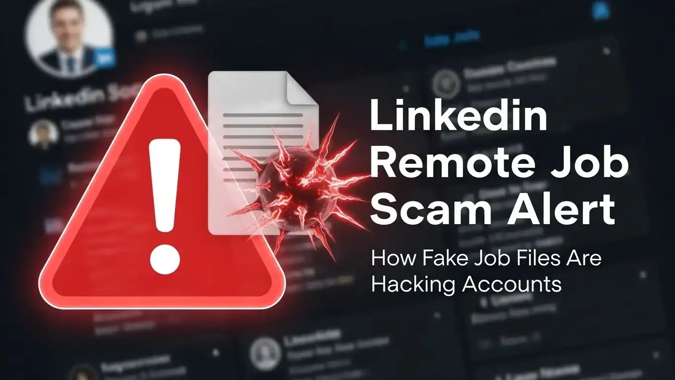 New LinkedIn Job Scam Using Fake Files to Hack Accounts