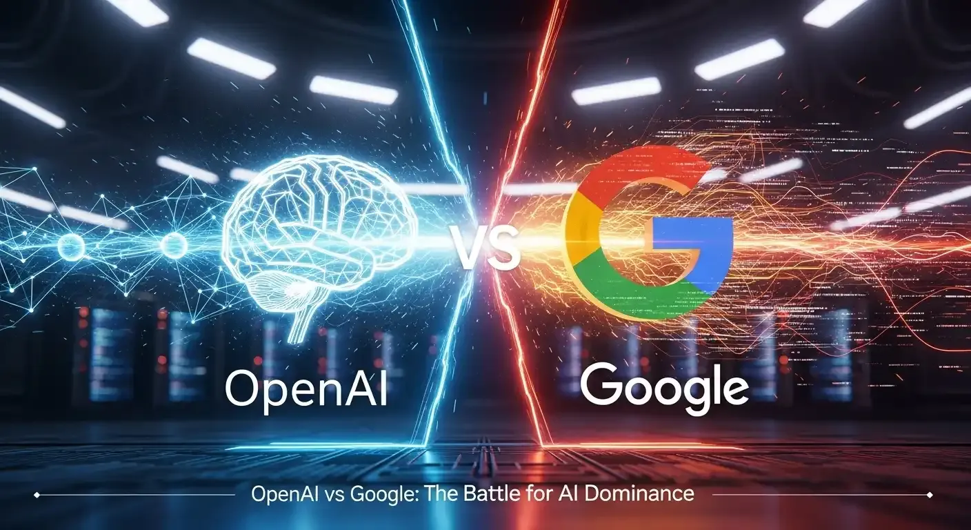 OpenAI vs Google: The Battle for AI Dominance