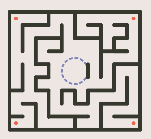 Tilt Maze game